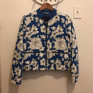 Banana Republic Floral Blazer Women’s Petite Small